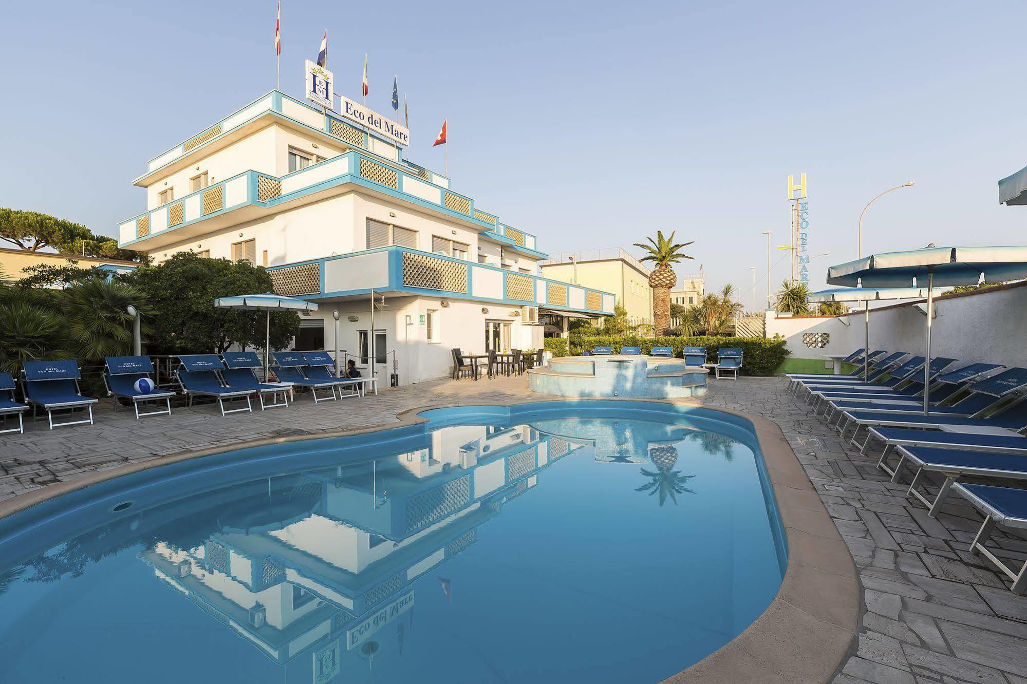 Hotel Eco Del Mare Марина-ди-Масса Экстерьер фото
